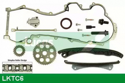 LUCAS ENGINE DRIVE lktc6 -  Комплект цели привода распредвала